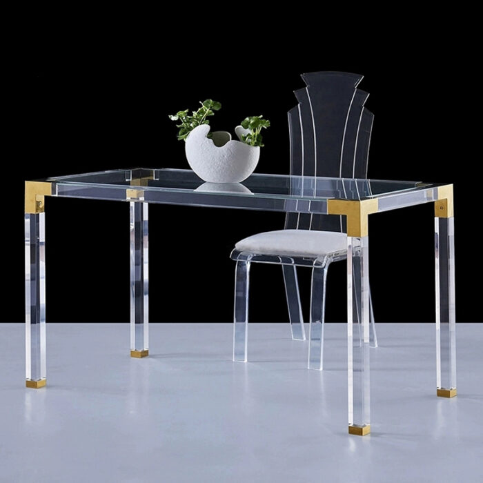 Wholse Clear Acrylic Coffee Table