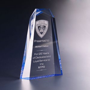 Wholse Acrylic Police Department Trophy Custom