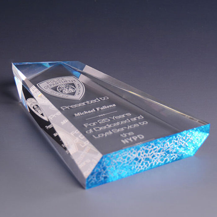 Wholse Acrylic Police Department Trophy Custom