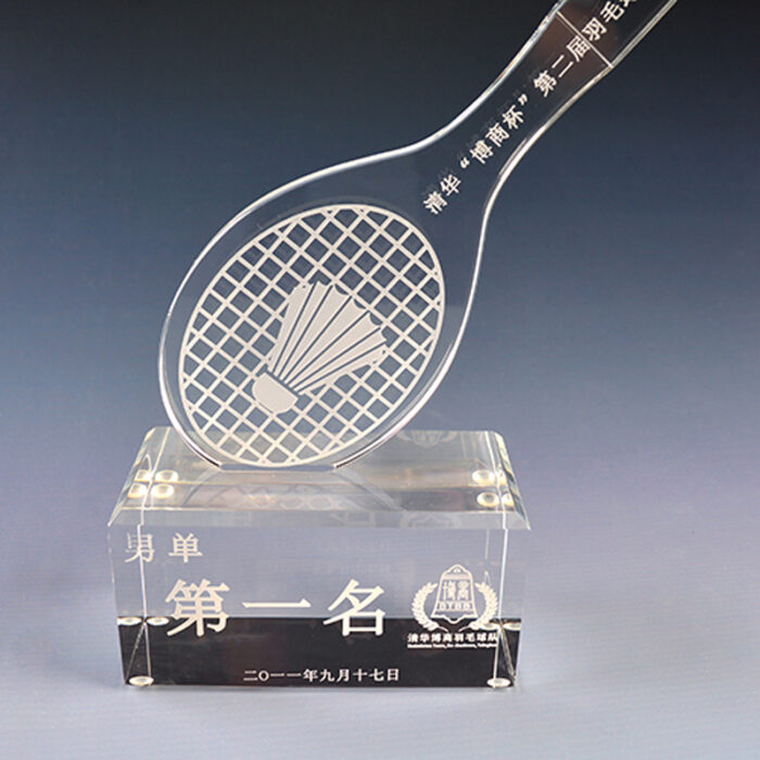 Tennis campus championship trophy customization
