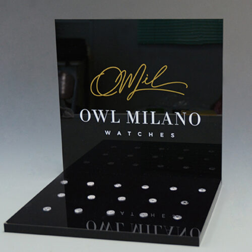 Acrylic Counter product display rack